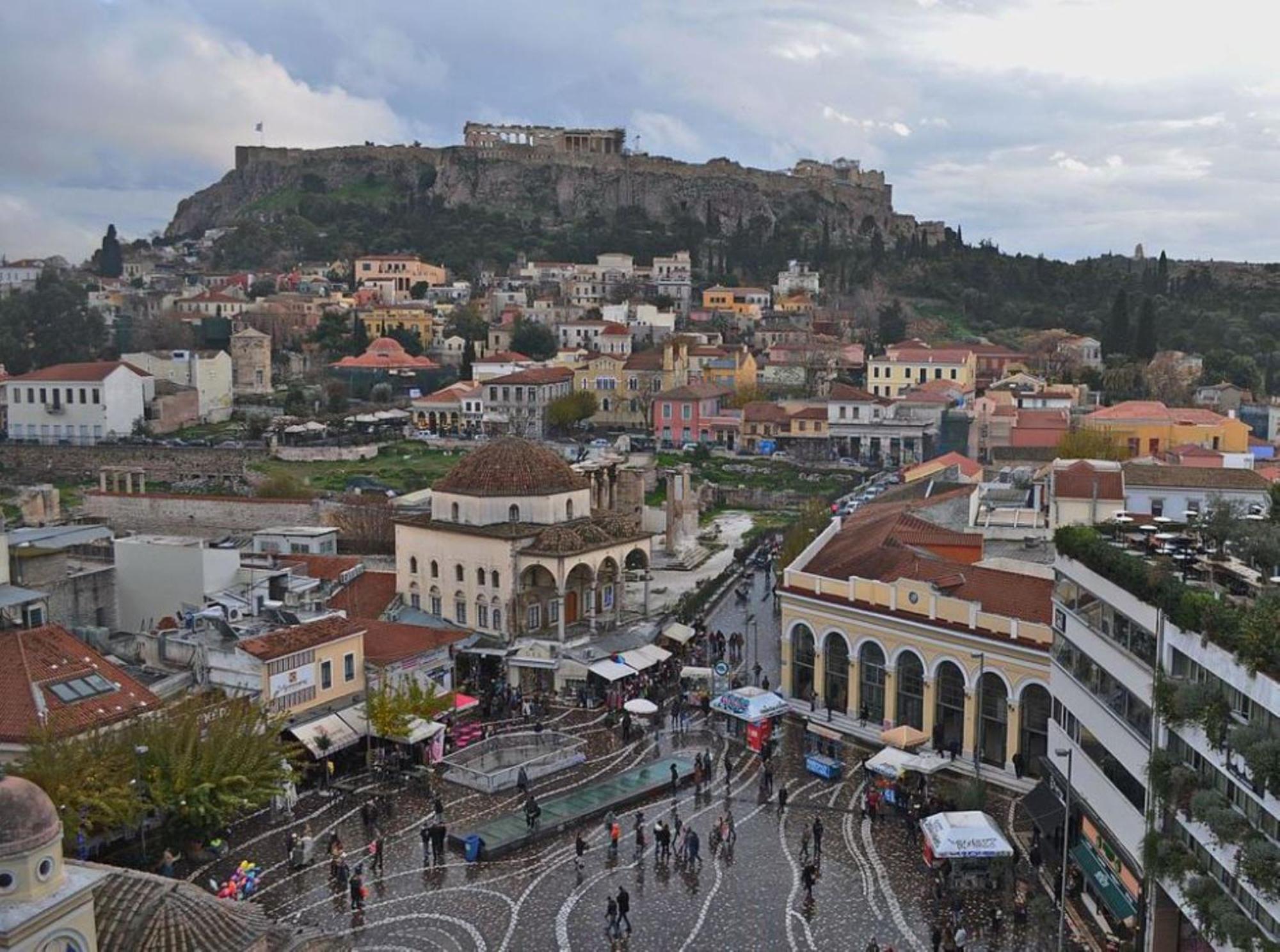 Ermou Monastiraki View Lycabettus Daire Atina Dış mekan fotoğraf
