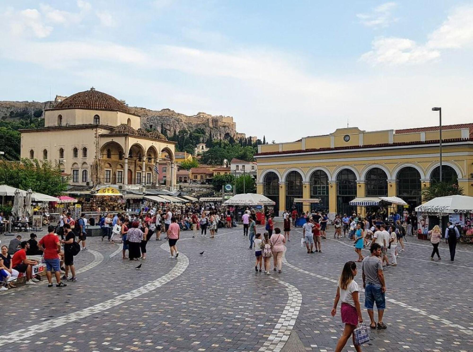 Ermou Monastiraki View Lycabettus Daire Atina Dış mekan fotoğraf
